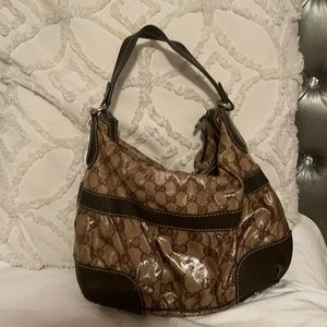 Gucci crystal bag monogram bag